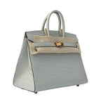 Hermès Birkin 25 Handbag Pale Grey
