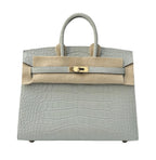 Hermès Birkin 25 Handbag Pale Grey