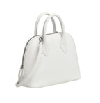 Hermès Bolide 1923 Mini Bag - New White Evercolor Leather