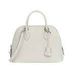 Hermès Bolide 1923 Mini Bag - New White Evercolor Leather