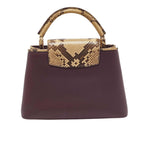 Louis Vuitton Capucines BB Grained Taurillon Leather