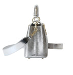 Louis Vuitton Capucines Silver Calfskin Leather