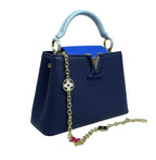 Louis Vuitton Capucines Bb Blue Taurillon