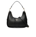 Guess Noreen Top Zip Shoulder Bag Black Polyurethane