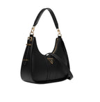 Guess Noreen Top Zip Shoulder Bag Black Polyurethane