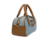 Miu Top-Handle Bag Featuring A Large Logo