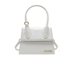 Jacquemus Le Chiquito Bag - Crocodile-Embossed Leather Finish