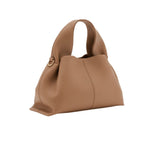 Polène Numéro Neuf Mini Textured Taupe Leather