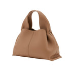 Polène Numéro Neuf Mini Textured Taupe Leather