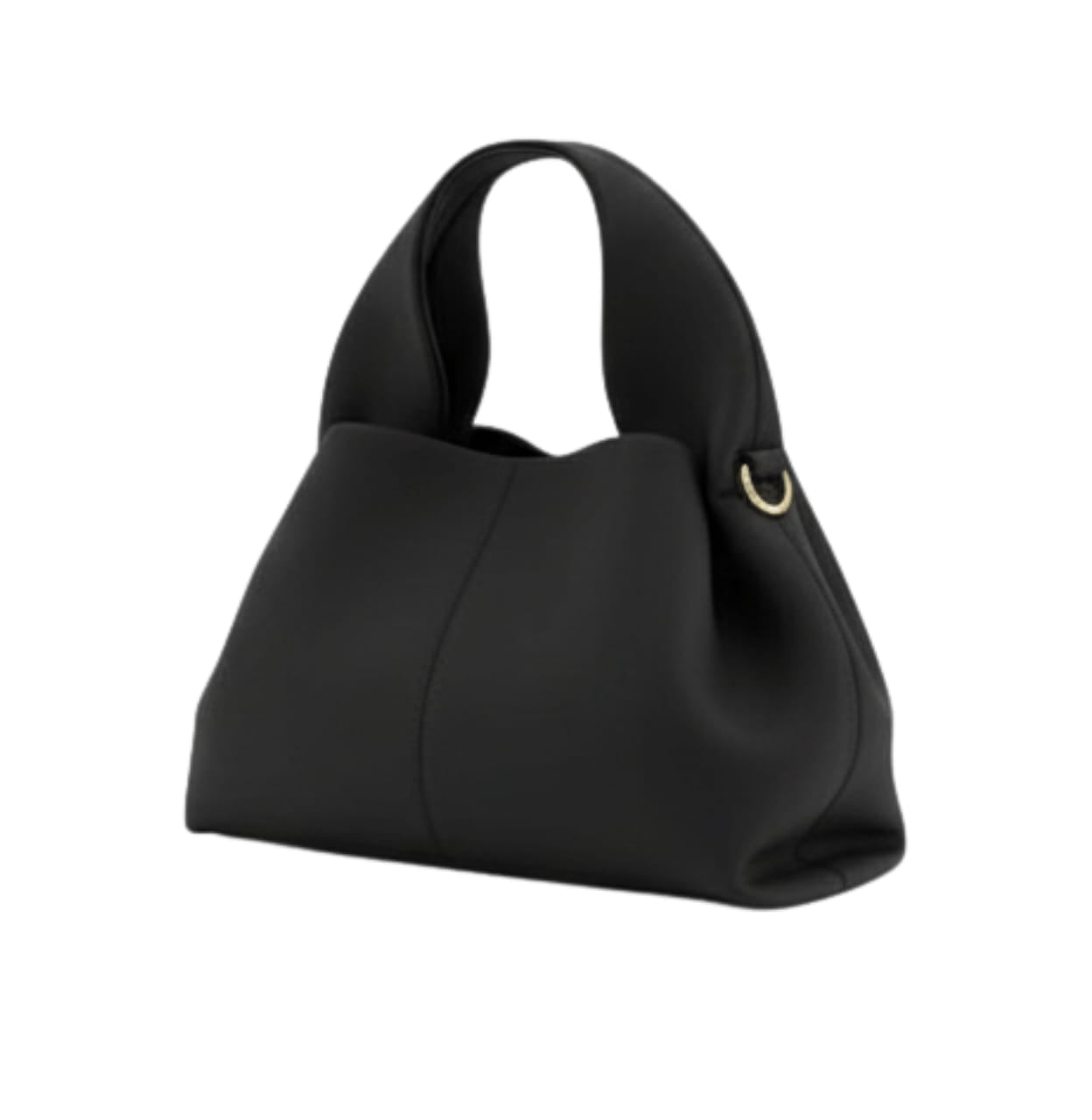 Polène Numéro Dix Smooth Black Leather