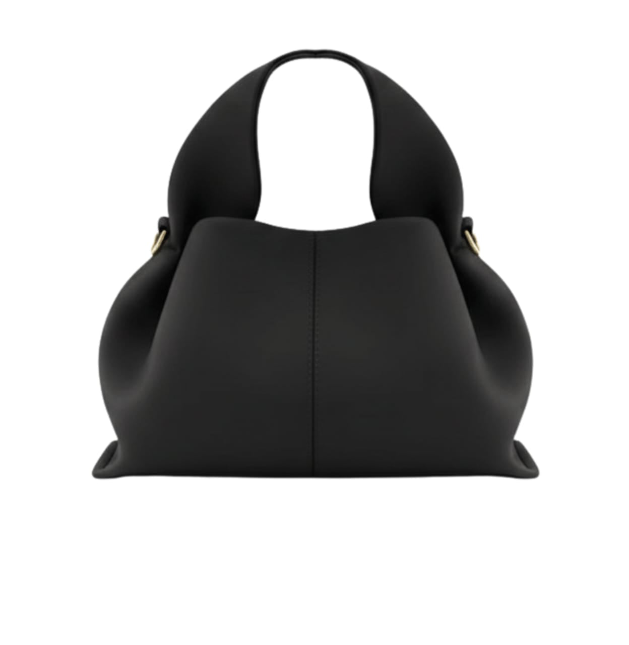 Polène Numéro Dix Smooth Black Leather