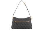 Guess Coal Logo Printed Elite Shoulder Bag