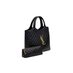 Saint Laurent Icare Maxi Quilted Black