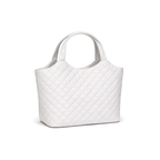 YSL Icare Maxi White Lambskin
