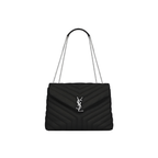 Saint Laurent Loulou Black Silver