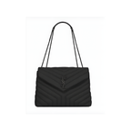 Saint Laurent Loulou Grey Black