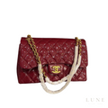 Chanel Classic Flap Bag Burgundy
