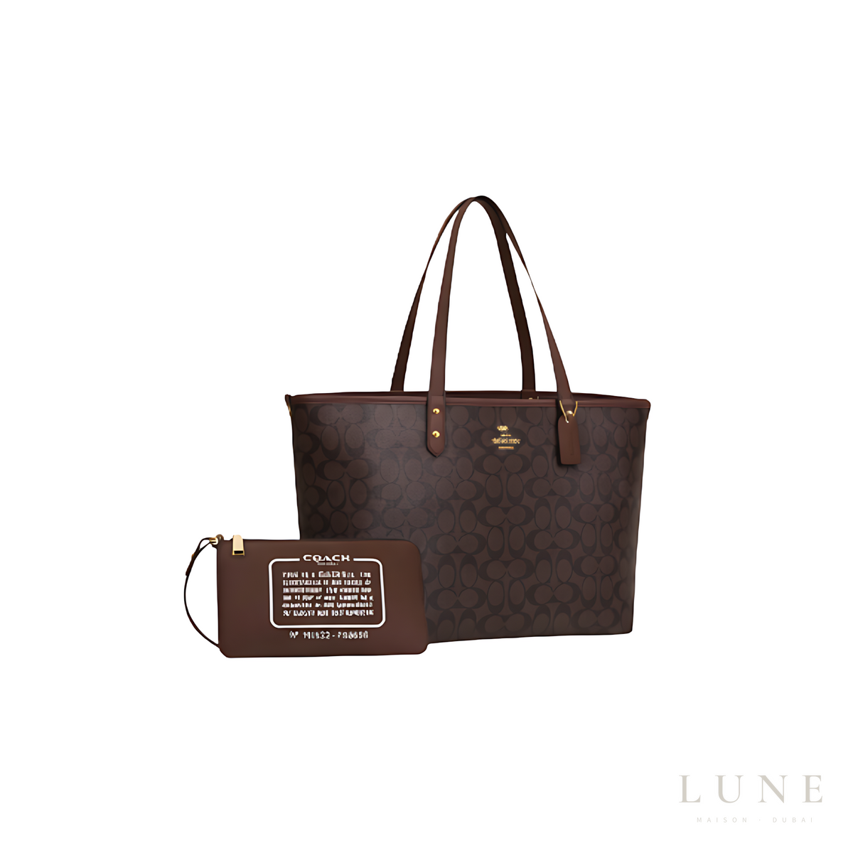 Coach City Tote Signature Canvas