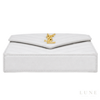 Saint Laurent Cassandre Wallet on Chain – White