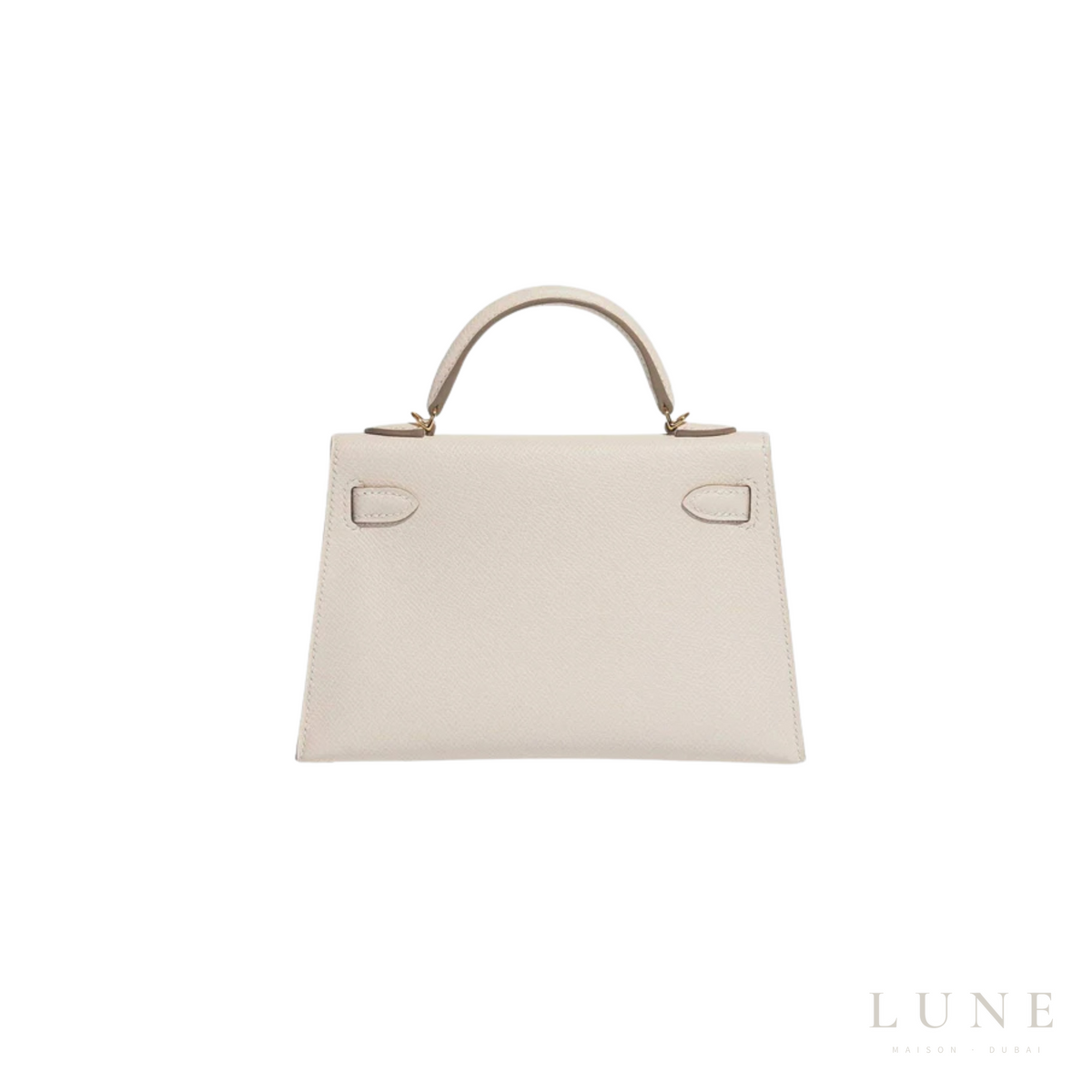 Hermès Kelly Mini White Hand Bag