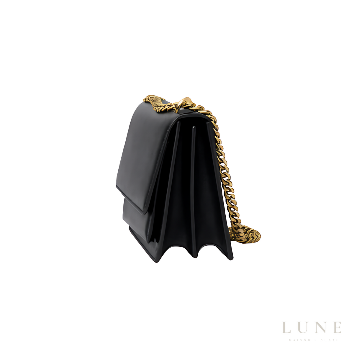 YSL Sunset Medium Black Gold