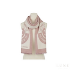 Chanel | Scarf CC Rue Dusty Pink - View 3