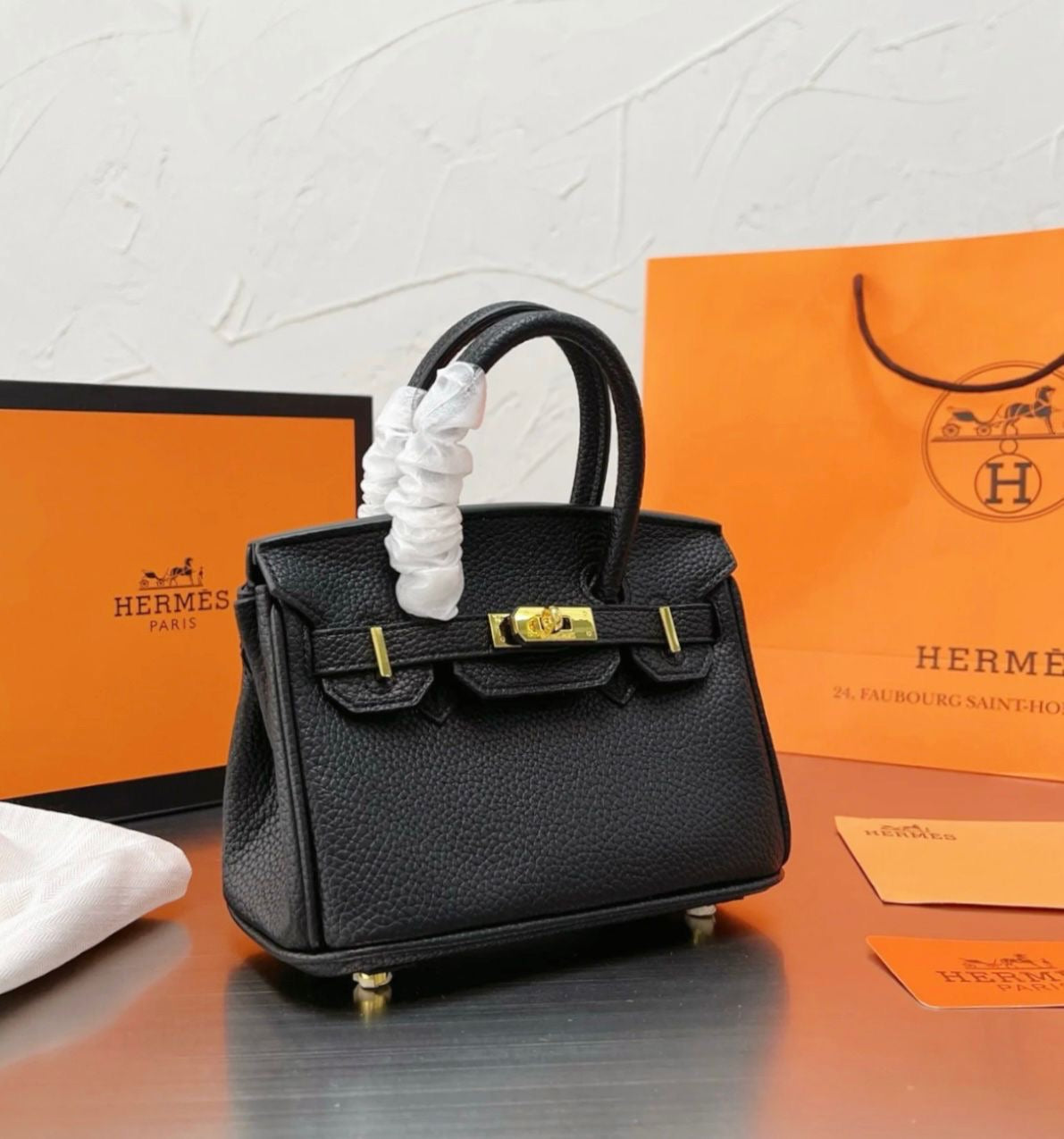 Hermès Birkin 20 Togo Leather