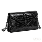 Saint Laurent Uptown Envelope Bag – Black