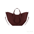 Polène Cyme Tote Bag – Black Cherry - View 1