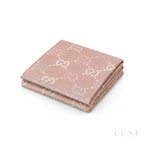 Gucci GG Monogram Jacquard Scarf – Pink