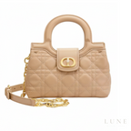 Dior Jolie Top Handle Leather