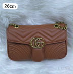 Gucci GG Marmont Bag – Brown - View 6