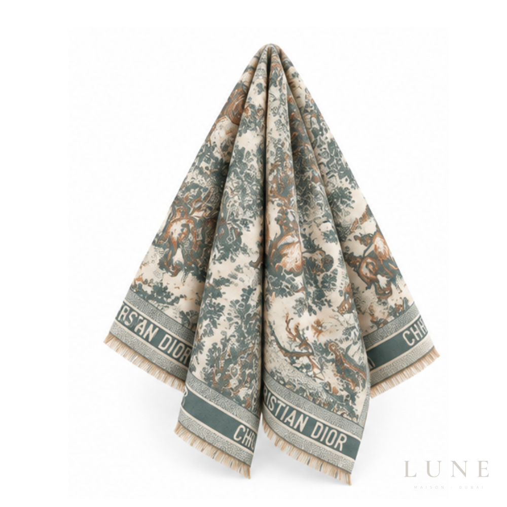 Dior Sauvage Scarf – Green