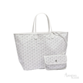 Goyard Saint Louis Tote Bag – White - View 1