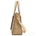 Coach Bag | Mollie Tote 25 – Beige – Khaki Signature