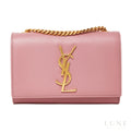 Saint Laurent Monogram Kate Satchel - Pink Old Rose