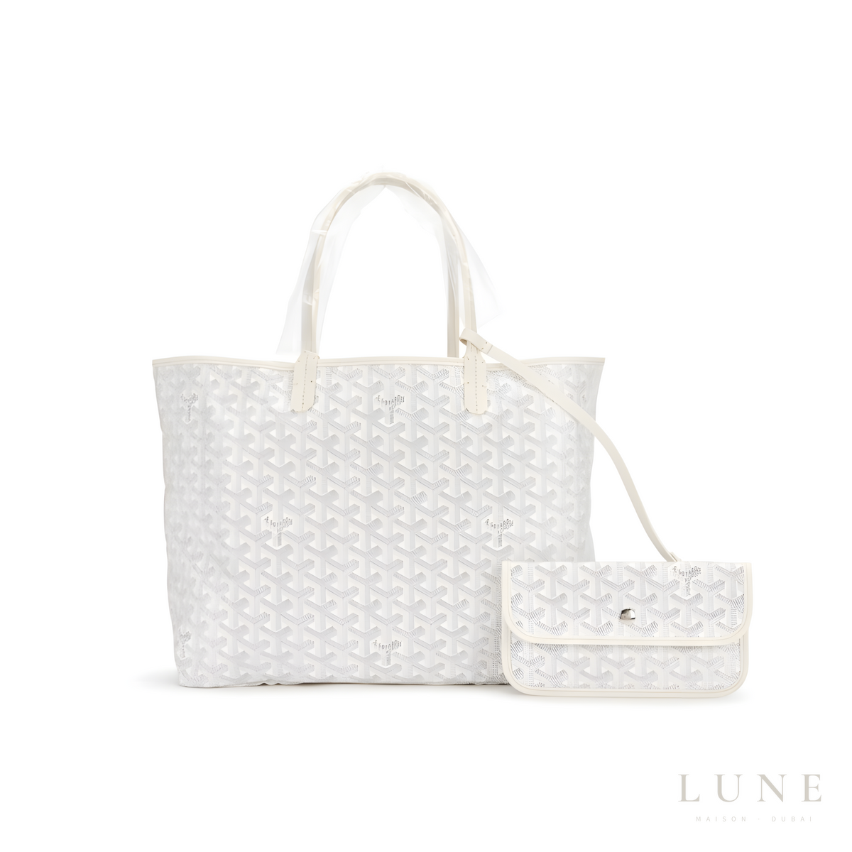 Goyard Saint Louis White