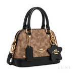 Coach Bag | Mini Sierra Satchel – Brown – Black