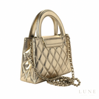 Chanel Small Kelly Shopper Metallic Gold