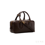 Miu Miu Arcadie Top-Handle Bag – Dark Brown