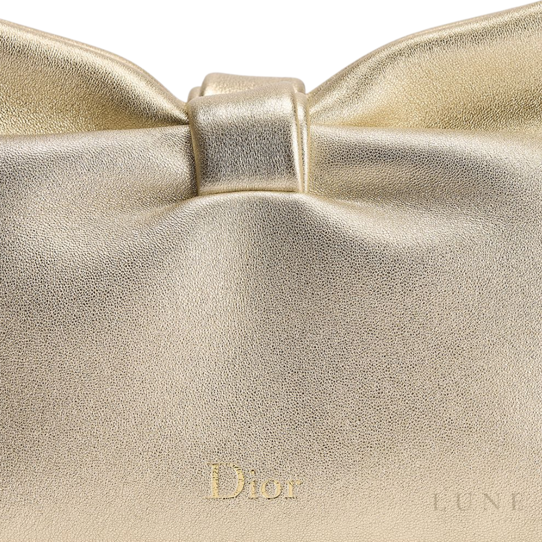 Dior Bow Small Bag – Metallic Gold - View 3