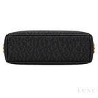 Aigner Bag | Delia Monogram Shoulder Bag – Black