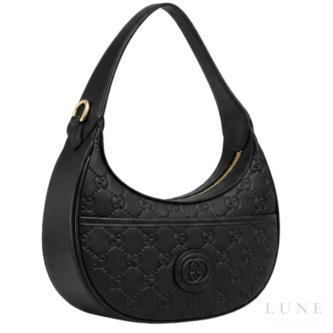 Gucci GG Emblem Mini Bag – Black