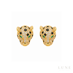 Cartier Panthere De Cartier Emerald Onyx Yellow Gold Set