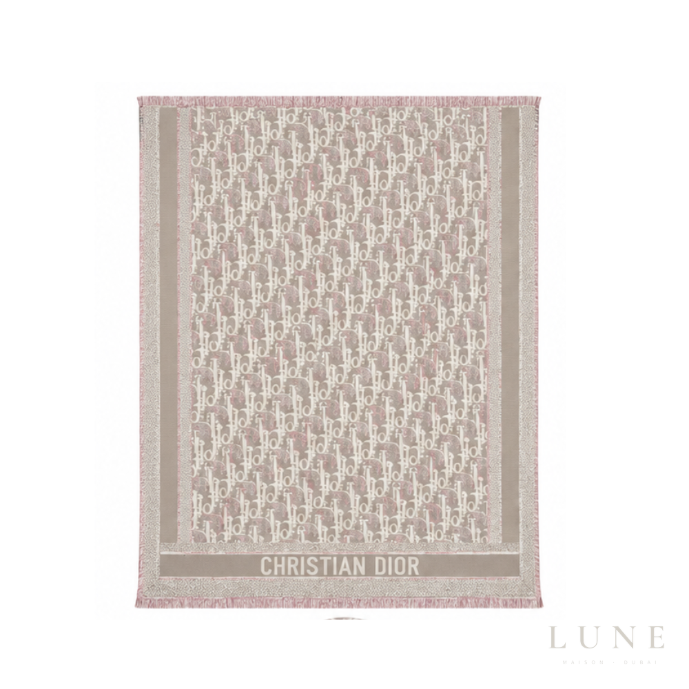 Dior Oblique Soft Scarf – Beige