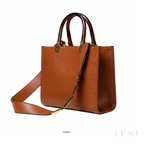 Fendi Sunshine Brown Leather