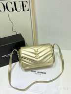 Saint Laurent LouLou Toy Strap Bag – Gold