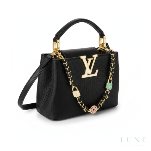 Louis Vuitton Hobo Shoulder Bag Leather