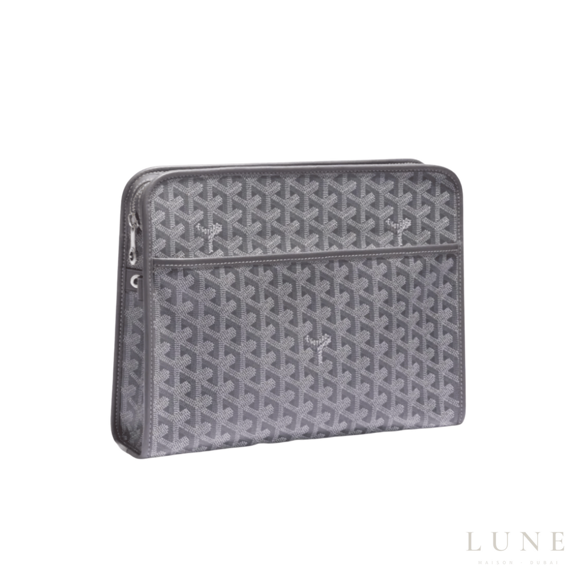 Goyard Jouvence Gm Toiletry Bag Grey