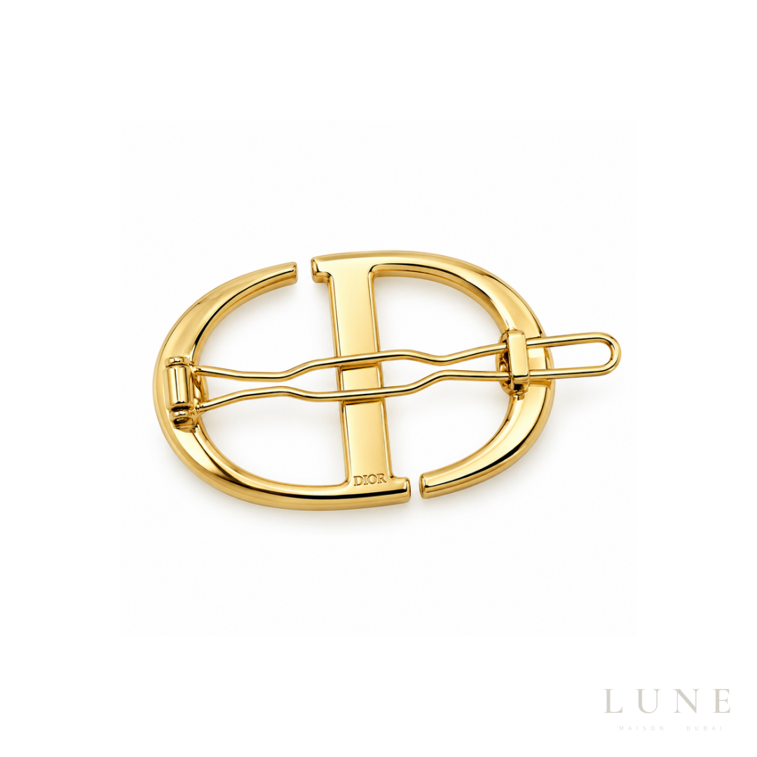 Dior Hairclip 30 Montaigne Jewelry – Gold